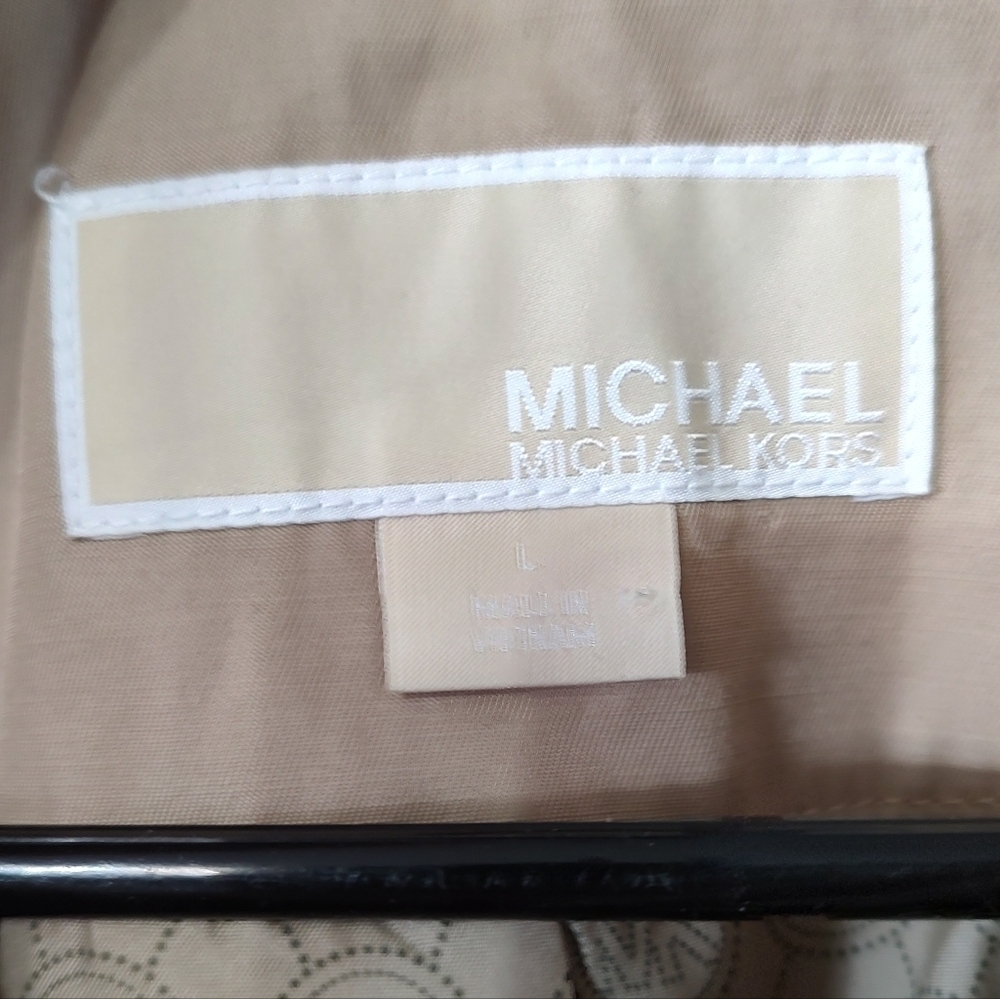 Michael Kors Tan Pea Coat - Picture 5 of 5